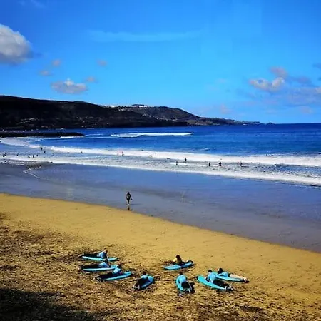 Agua De Abril Las Canteras ¡en Un Minuto En El Mar! Ideal Descansar/teletrabajar Apartamento *